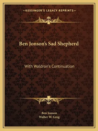 Ben Jonson's Sad Shepherd