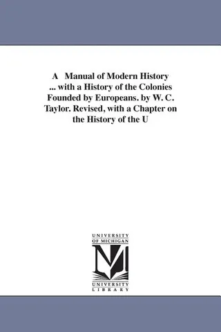 A Manual of Modern History