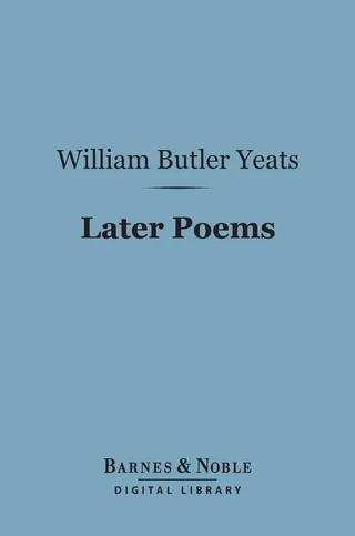 Later Poems