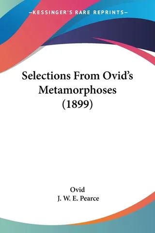 Selections From Ovid's Metamorphoses