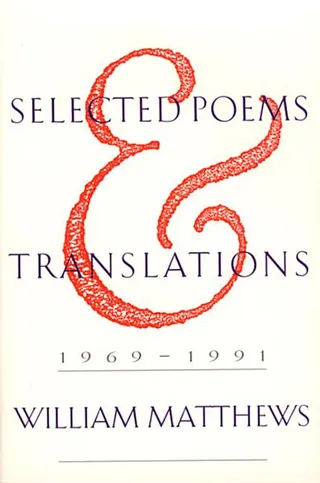 Selected Poems and Translations