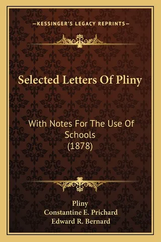 Selected Letters Of Pliny