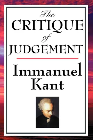 The Critique of Judgment