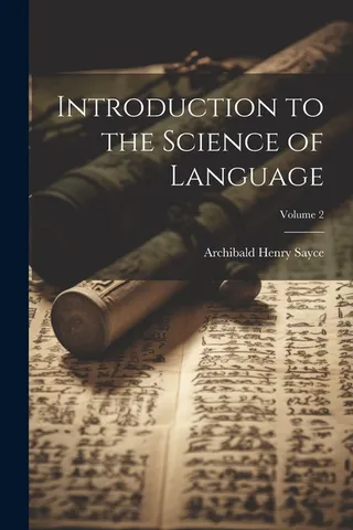 Introduction to the Science of Language