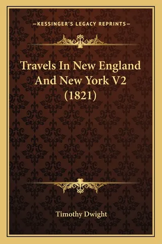 Travels In New England And New York