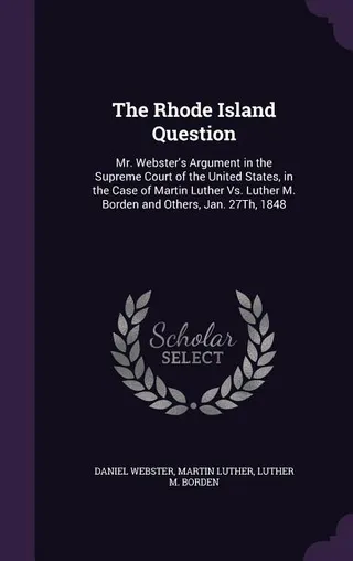 The Rhode Island Question