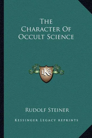 The Character Of Occult Science
