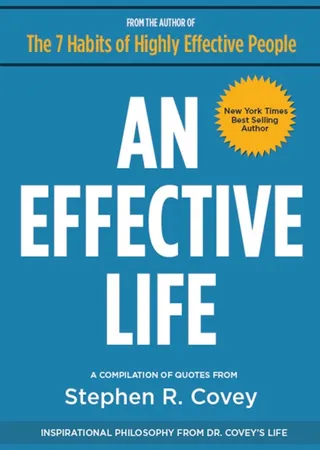 An Effective Life