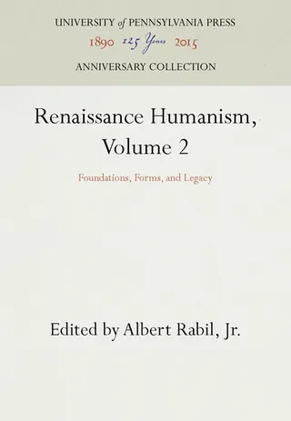 Renaissance Humanism Volume 2