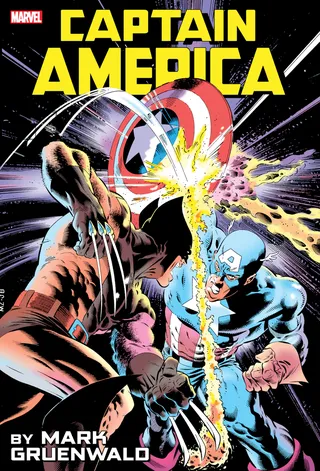 Captain America Omnibus Vol. 1 Zeck Captain America Wolverine Cover