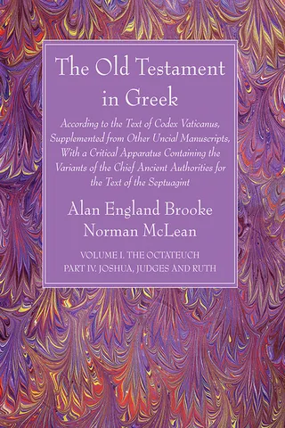 The Old Testament in Greek