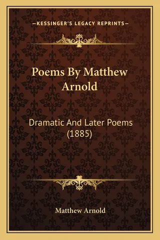 Poems By Matthew Arnold