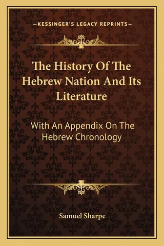 The History Of The Hebrew Nation And Its Literature