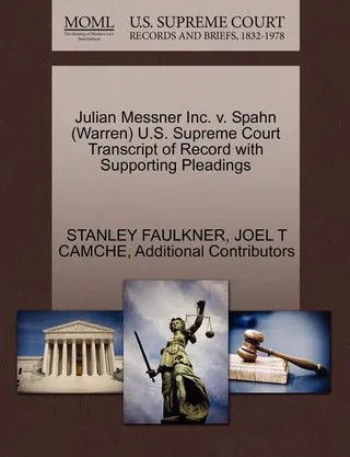 Julian Messner Inc. v. Spahn