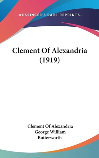 Clement Of Alexandria