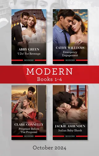 Modern Box Set 1-4 Oct 2024/'I Do' For Revenge/Emergency Engagement/Pregnant Before The Proposal/Italian Baby Shock