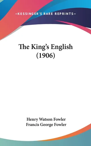 The King's English