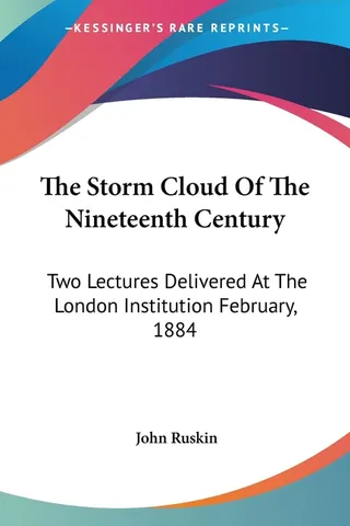 The Storm Cloud Of The Nineteenth Century