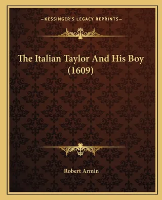 The Italian Taylor And His Boy