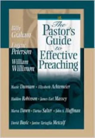The Pastor's Guide to Effective Preaching
