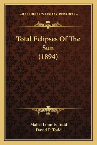 Total Eclipses Of The Sun 1894