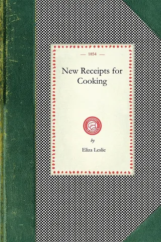 Receipts for Cooking
