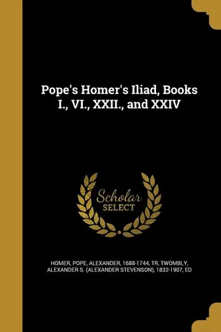 Pope's Homer's Iliad