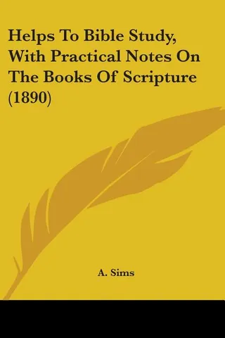 Helps To Bible Study