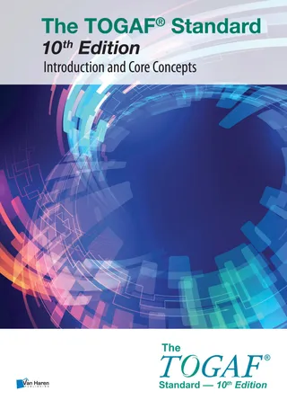 TOGAF Standard: Introduction and Core Concepts