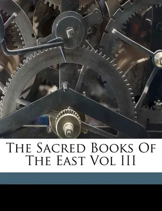 The Sacred Books Of The East Vol III
