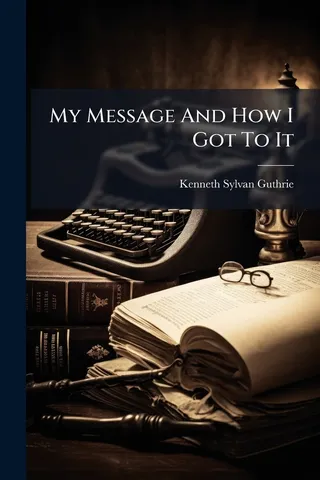 My Message And How I Got To It